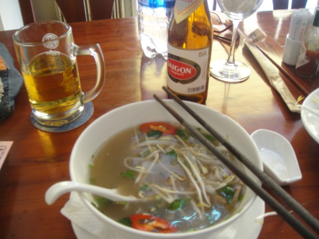 Pho and beer!