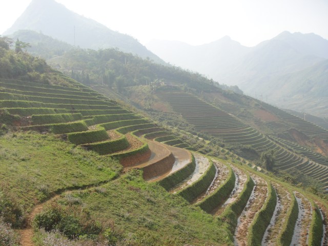 To the valley floor