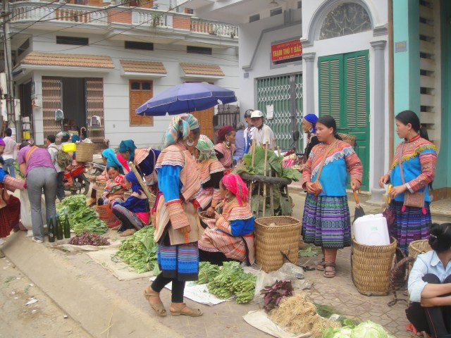 Local produce on display