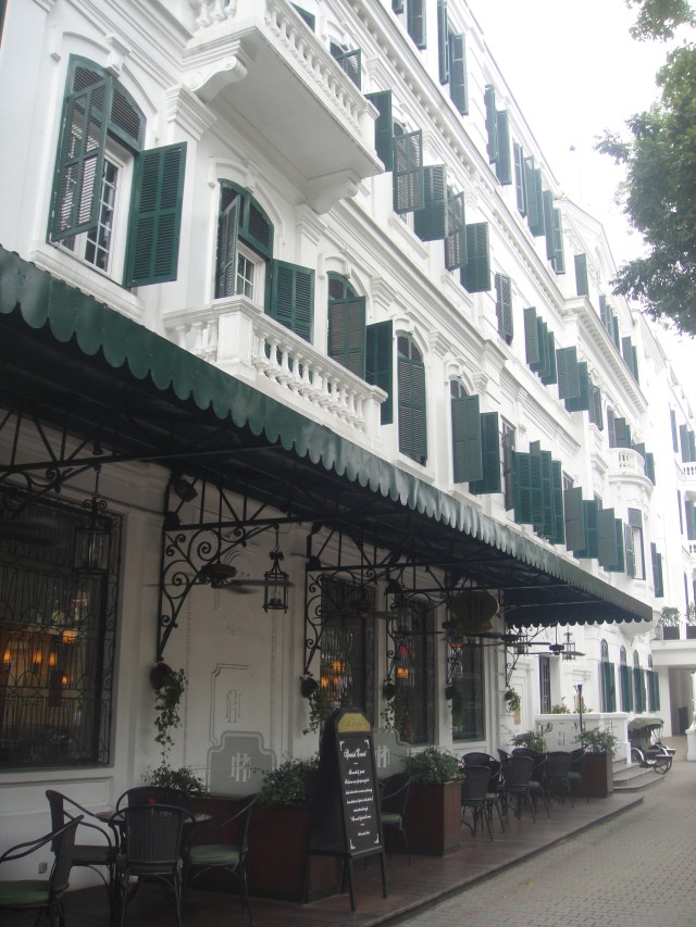 The restored Hotel Metropole