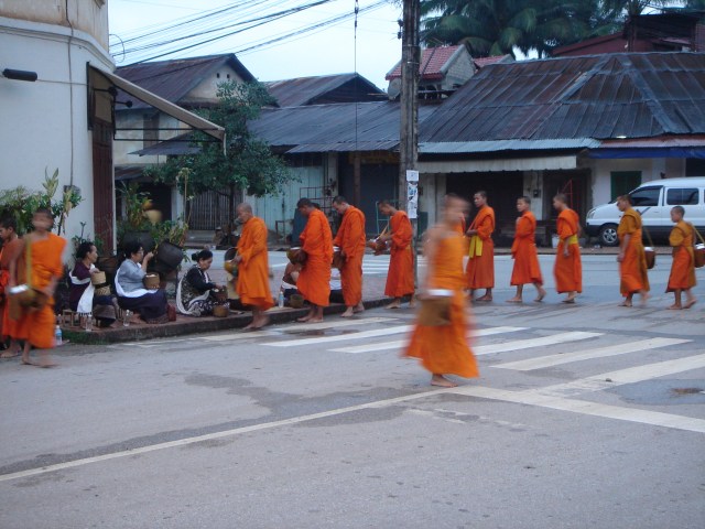 The Monks at dawn