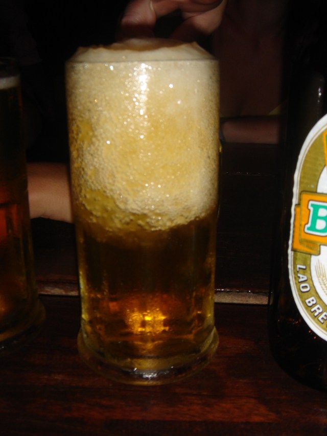 Beer slurpie?