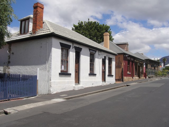 Historical Hobart near Battery Point