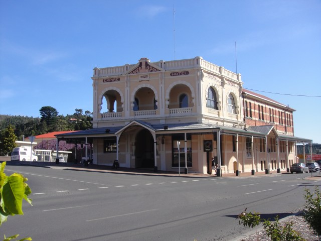 The once grand Empire Hotel. A relic of the boom times