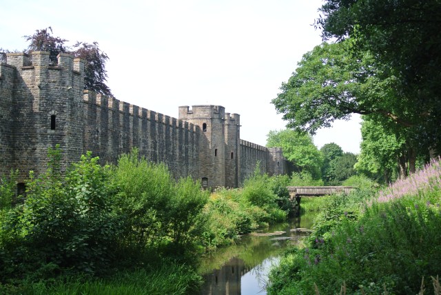 Cardiff Castle's lesser seen backside