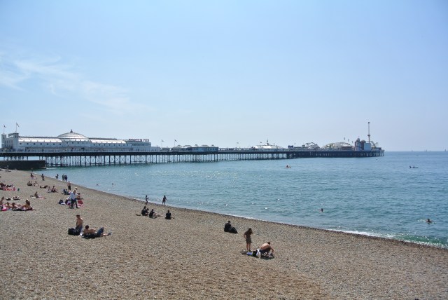 The famous Brighton Pier (formerly the Palace Pier)