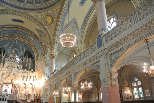 The beautiful interior, complete with Jozsef Schindler plaque