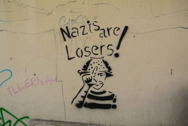 A bit of Bratislavan street art (graffiti)