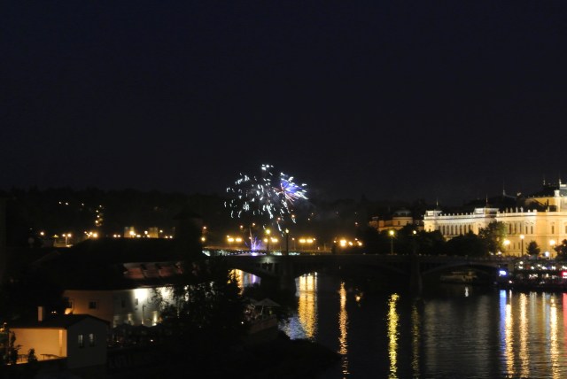 Day 1 in Prague finished with a bang!