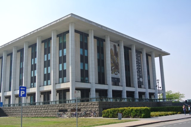 The National Library of Australia where by law, a copy of every book published in the country must be stored
