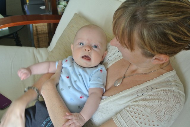 Sarah with the young Master Nicholas