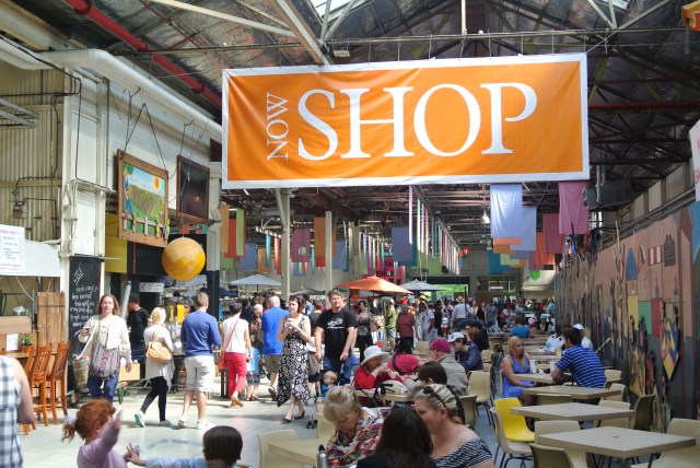 The Sunday morning Bus Depot Markets