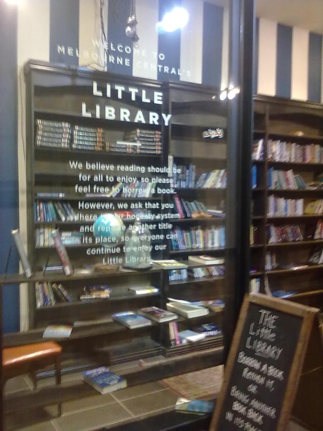 Melbourne Central's 'Little Library'