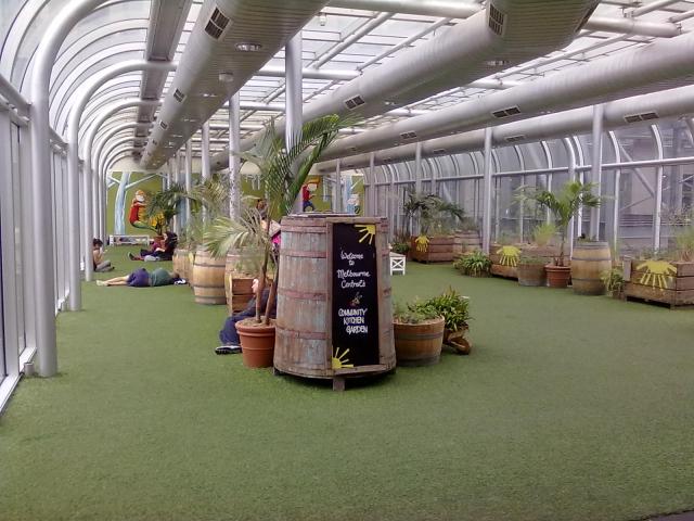 Melbourne Central's 'Community Kitchen Garden'
