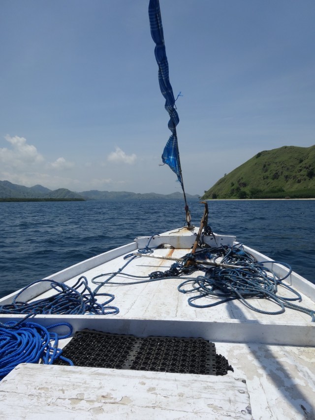 En route to Rinca Island