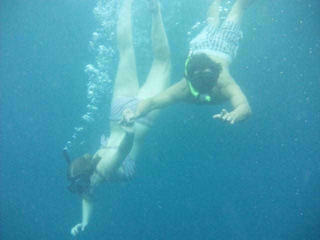 Crystal & Sam. The Sydney couple we'd met on our Gili Island snorkeling trip
