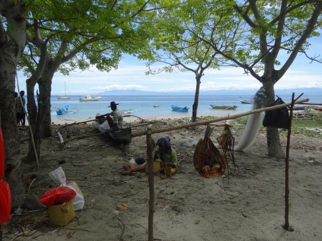 Dried fish and squid, just waiting for a customer
