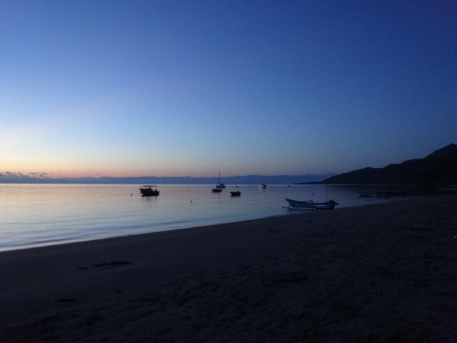 The calm waters of Beloi
