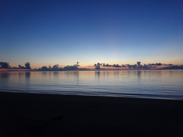 Awaiting the rising Sun