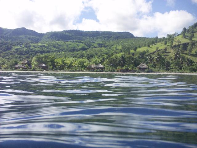 The beautiful, mild waters off Atauro Island