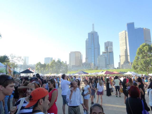 Great weather, big crowd, horrible prices...
