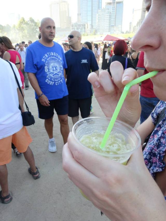 Just like when in South-East Asia, we jump at the chance to get into some Sugarcane Juice!