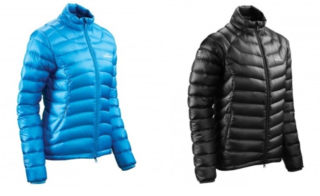 Our new Ultralight, Goosedown jackets (again, Sarah loves her Blue)