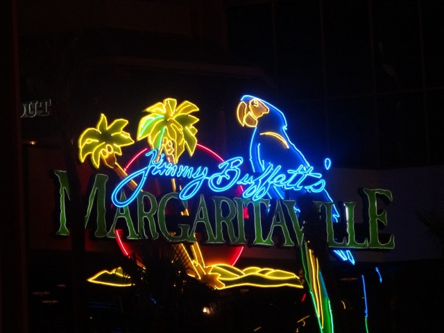 Bright lights and Jimmy Buffett? Margaritas anyone?