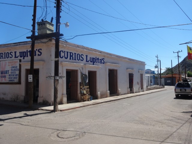 The sleepy streets Mulegé