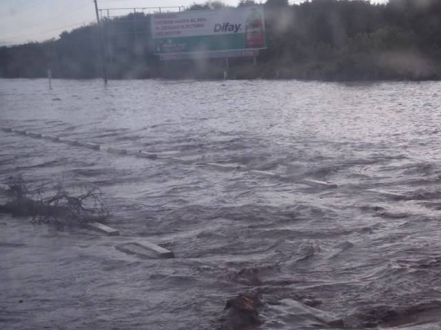 One of Baja’s many new rivers formed this day