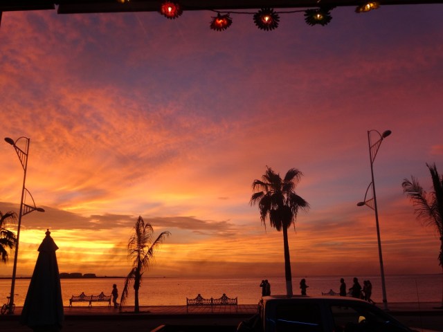 Cold beers and golden skies