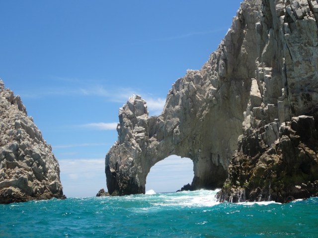 Lands End & the Arch. As you can see, it was still underwater