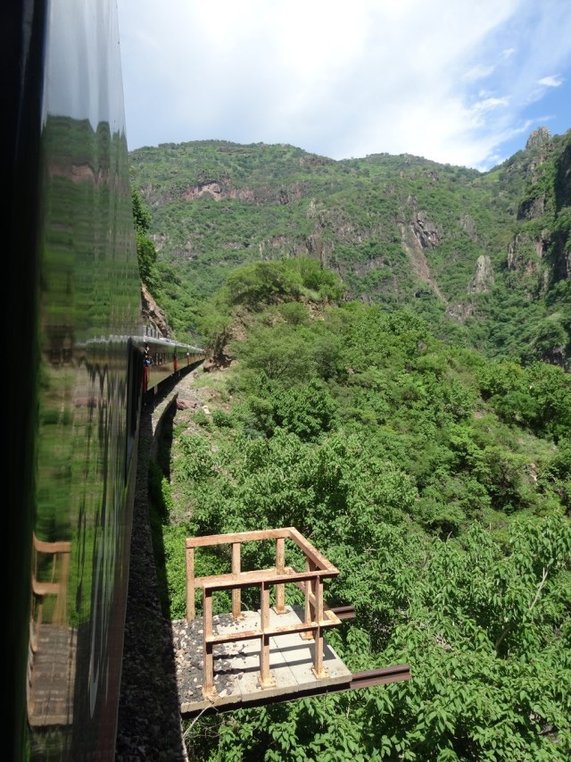 By this bridge, I'd lost count...