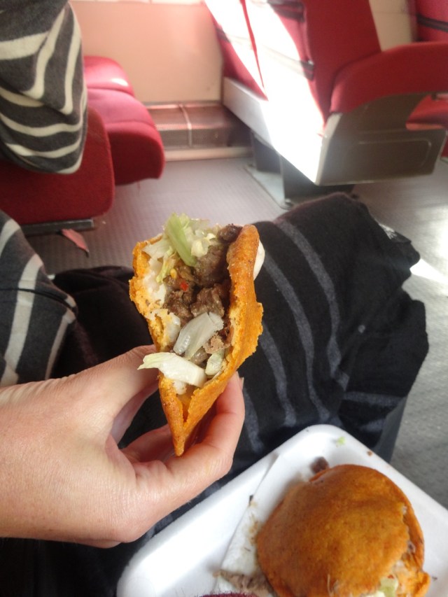 A quick lunch at 6pm...