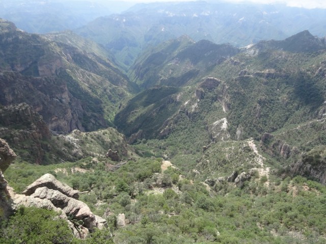 Strolling the canyon rim. What a view!