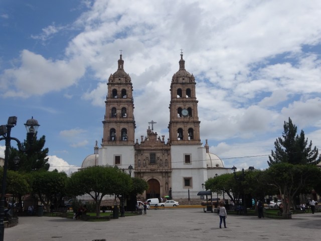 The Plaza de Armas. Beneath lies the old tunnels/mock mine