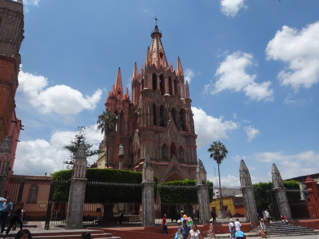 The stunning Parroquia de San Miguel Archangel lives up to its Disneyland tag