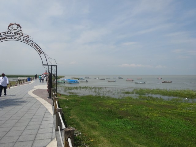 The very sad looking Lake Chapala