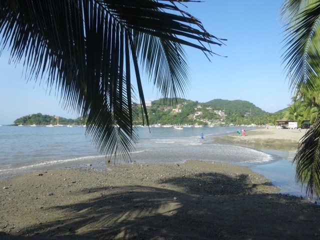 A sunnier second morning in Zihuatanejo