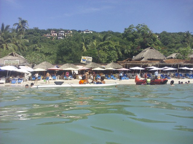 Snorkeling with visibility of less than half a metre…