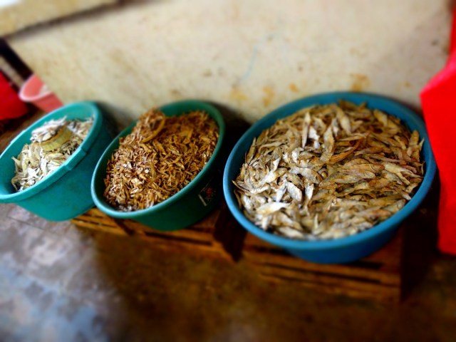 Rather dry Mariscos (Seafood)