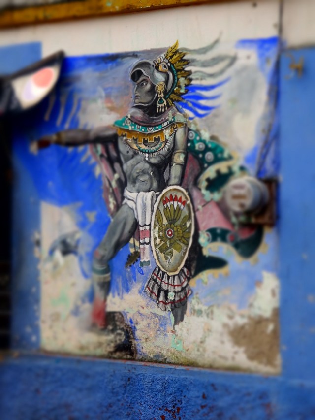 Facing the Mayans in a San Cristobal street