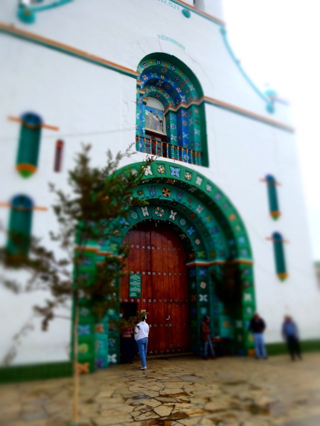 San Juan Chomula's colourful and mysterious church
