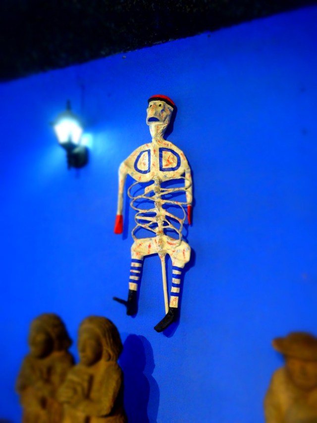 A splash of colour and the macabre?