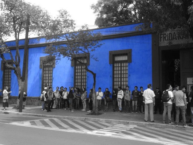 'The Blue House', Frida Kahlo's former home and now museum