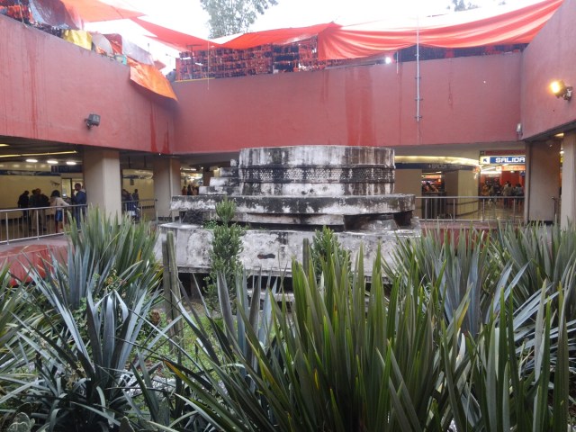 500 years of history surrounded by a modern metro station...