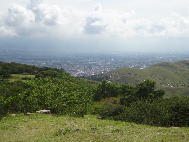 Monte Alban: In view of Oaxaca itself