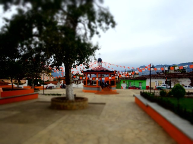 One of the smaller, charming plazas (looking almost Asian, as though it could be decked out in prayer flags)