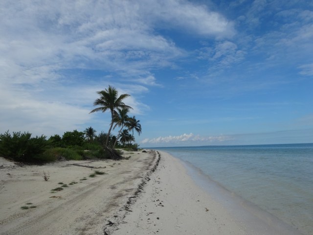 Blue skies and sandy beaches