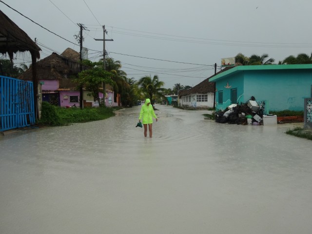 Not really what we expected when we considered a dip on a tropical island...